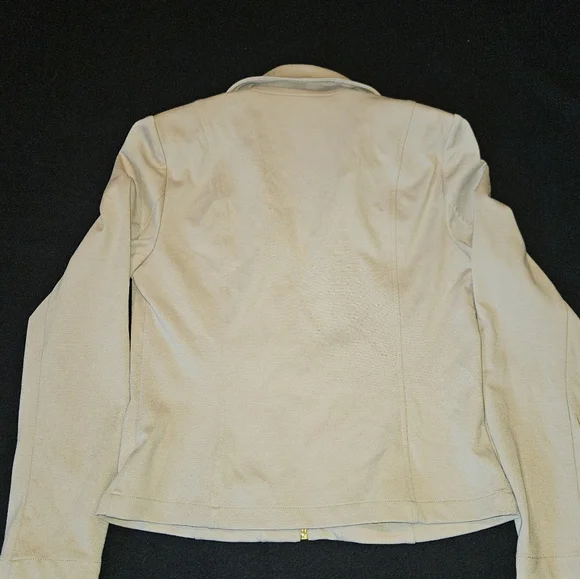 🆕️Anne Klein Moto Jacket Latte Size XS NWT - Picture 7 of 7